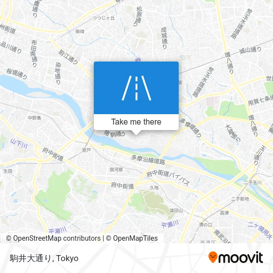 駒井大通り map