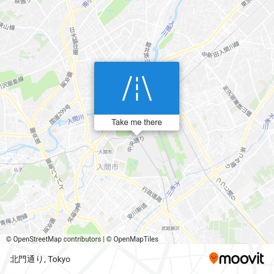 北門通り map