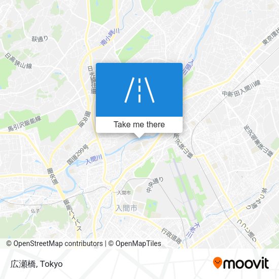 広瀬橋 map