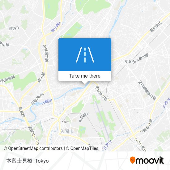 本富士見橋 map