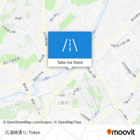 広瀬橋通り map