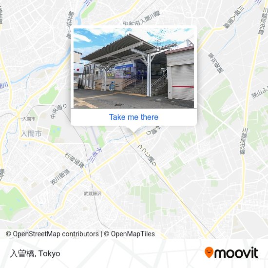 入曽橋 map