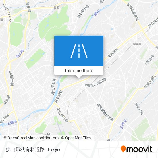 狭山環状有料道路 map