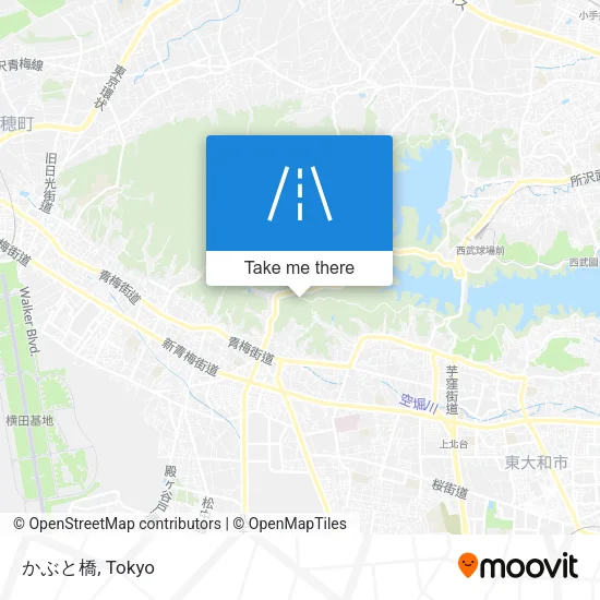 かぶと橋 map