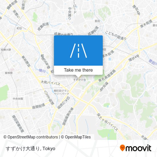 すずかけ大通り map