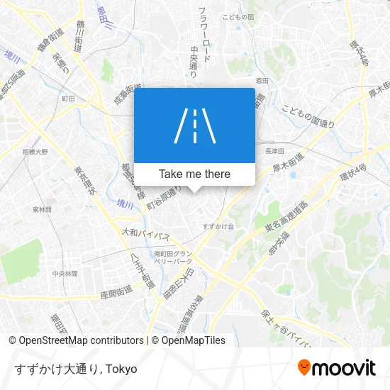 すずかけ大通り map