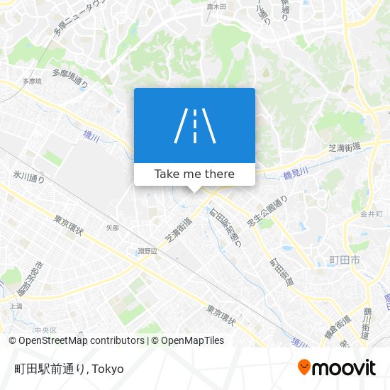 町田駅前通り map