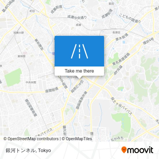 銀河トンネル map