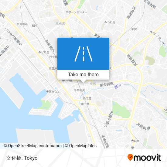 文化橋 map