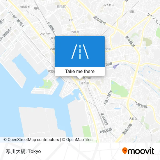 寒川大橋 map