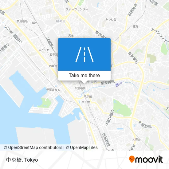 中央橋 map