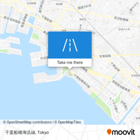 千葉船橋海浜線 map