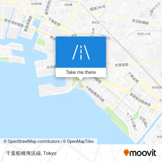 千葉船橋海浜線 map