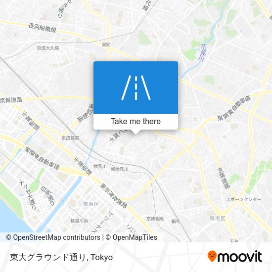 東大グラウンド通り map