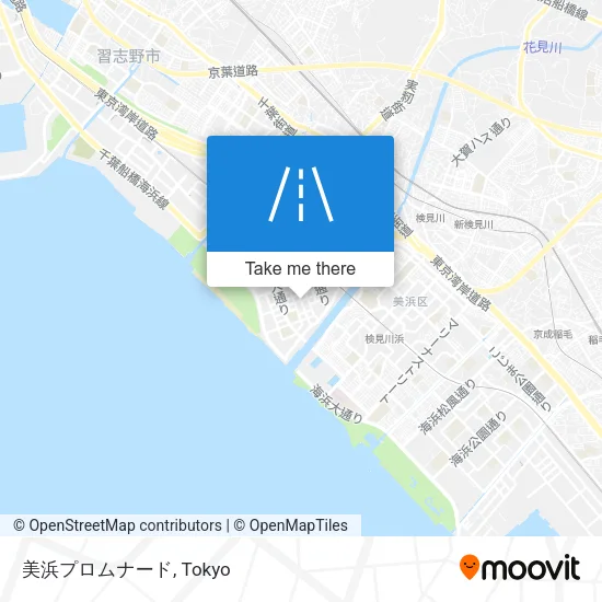 美浜プロムナード map