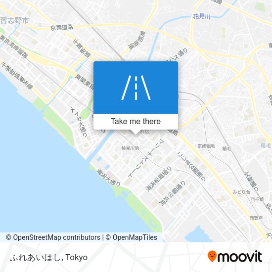 ふれあいはし map