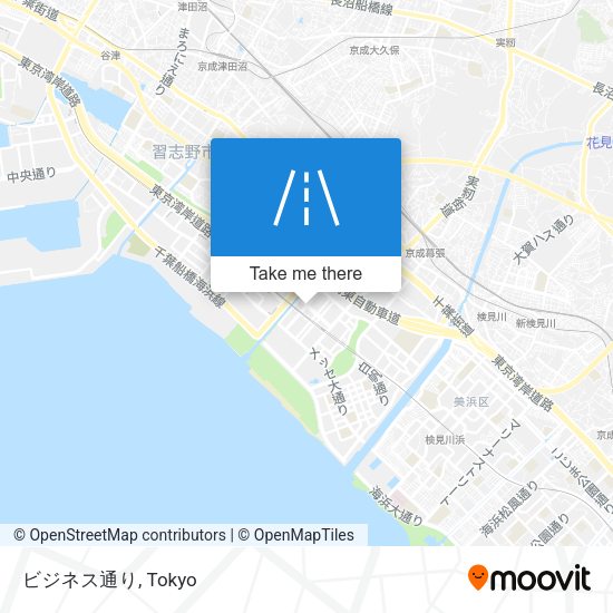 ビジネス通り map