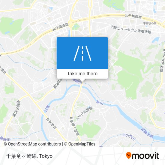 千葉竜ヶ崎線 map