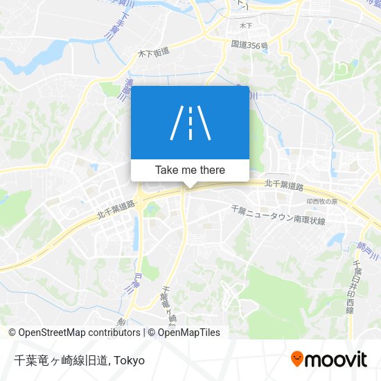 千葉竜ヶ崎線旧道 map
