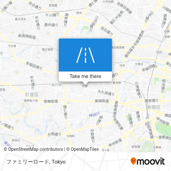 ファミリーロード map