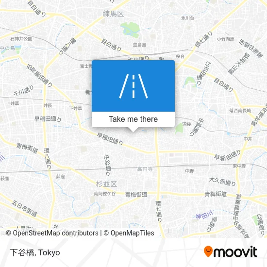 下谷橋 map