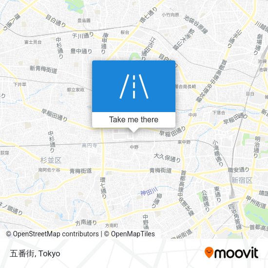 五番街 map