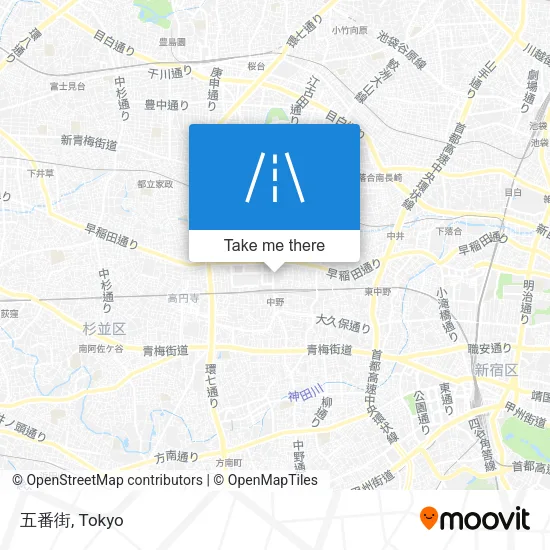 五番街 map