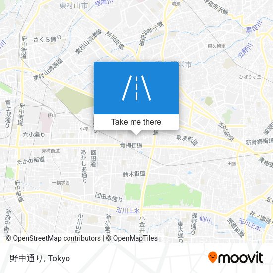 野中通り map