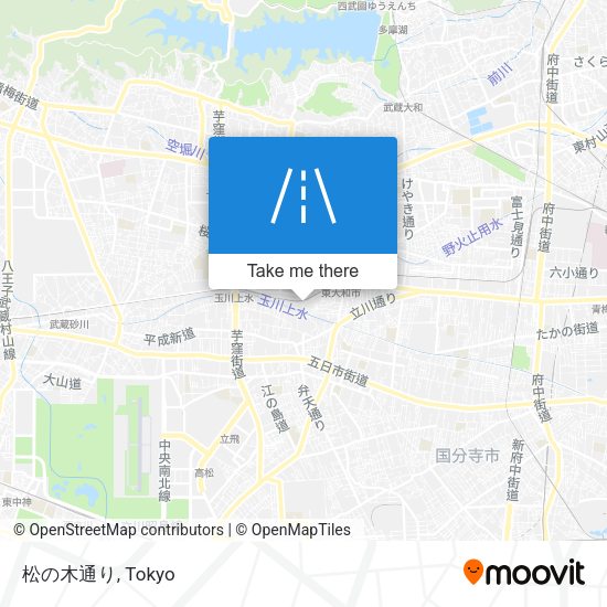 松の木通り map