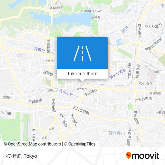桜街道 map