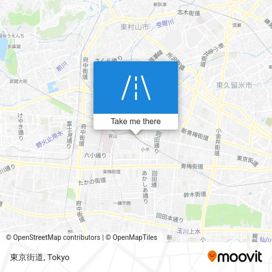 東京街道 map