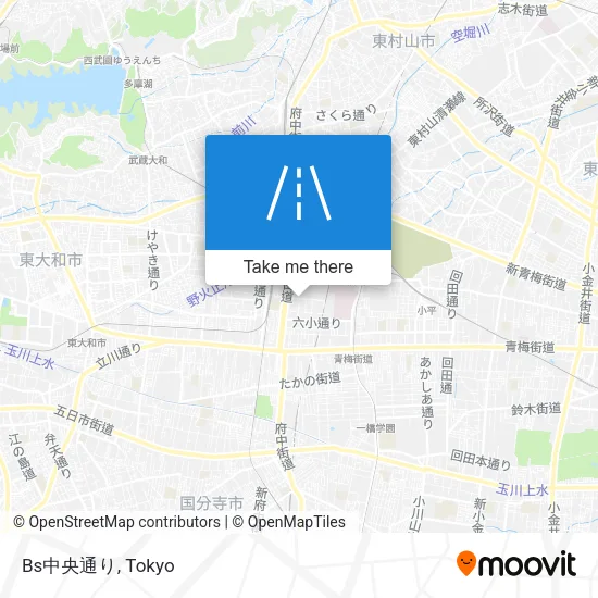 Bs中央通り map