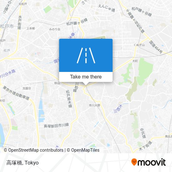 高塚橋 map