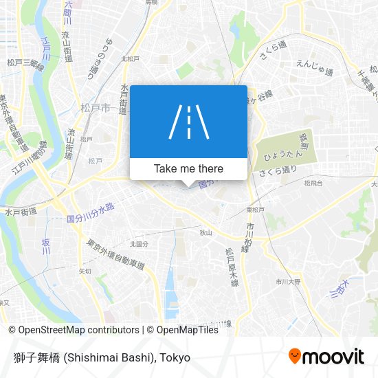 獅子舞橋 (Shishimai Bashi) map