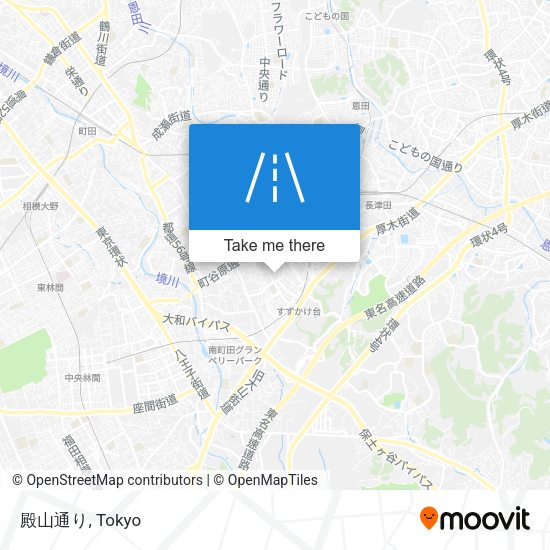 殿山通り map