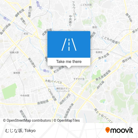 むじな坂 map