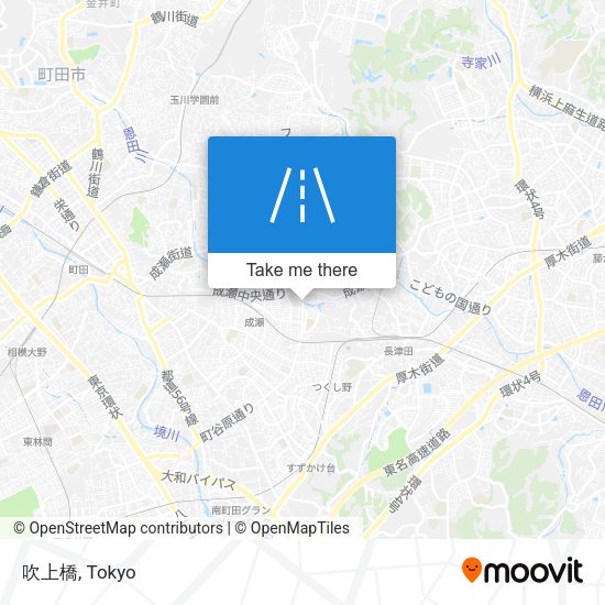 吹上橋 map