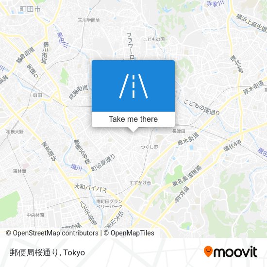 郵便局桜通り map