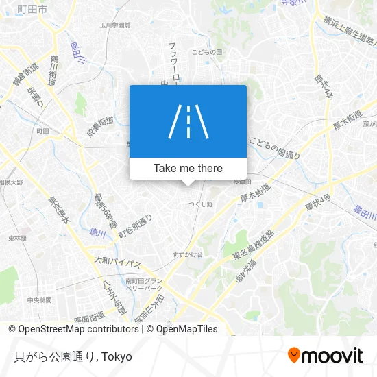 貝がら公園通り map