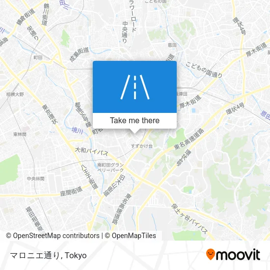 マロニエ通り map