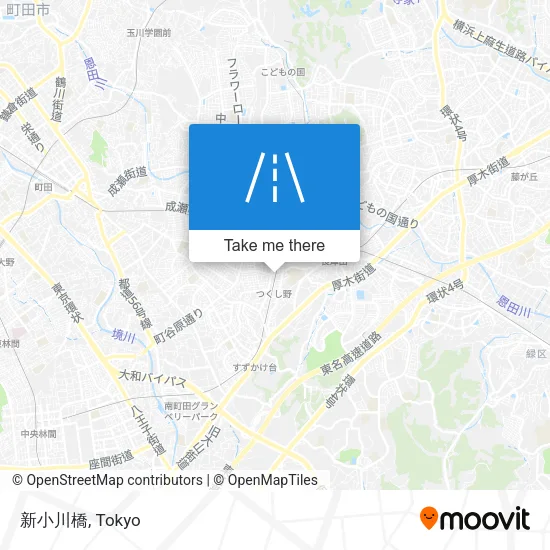 新小川橋 map