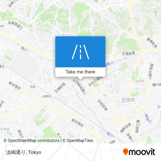 淡嶋通り map