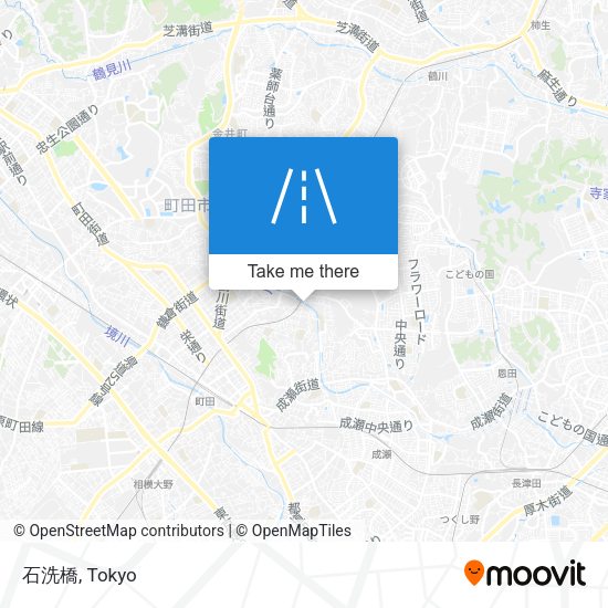 石洗橋 map