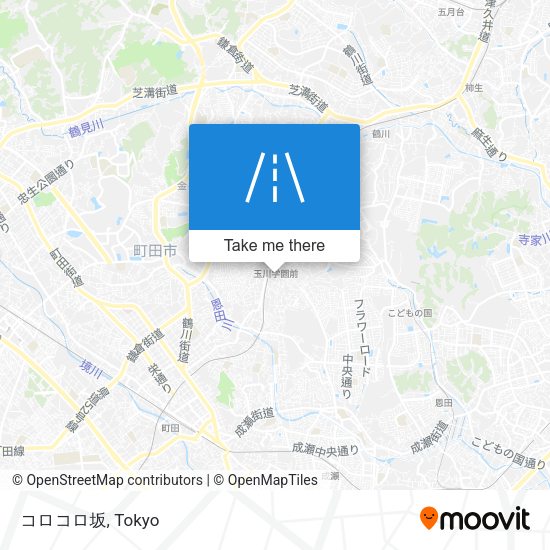 コロコロ坂 map