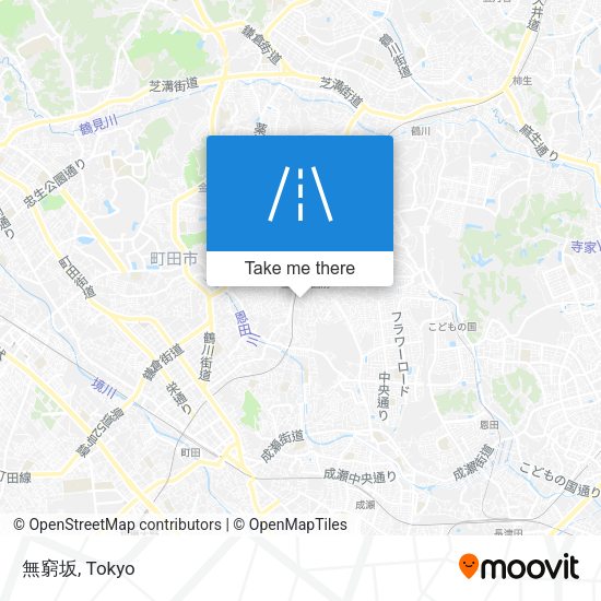 無窮坂 map