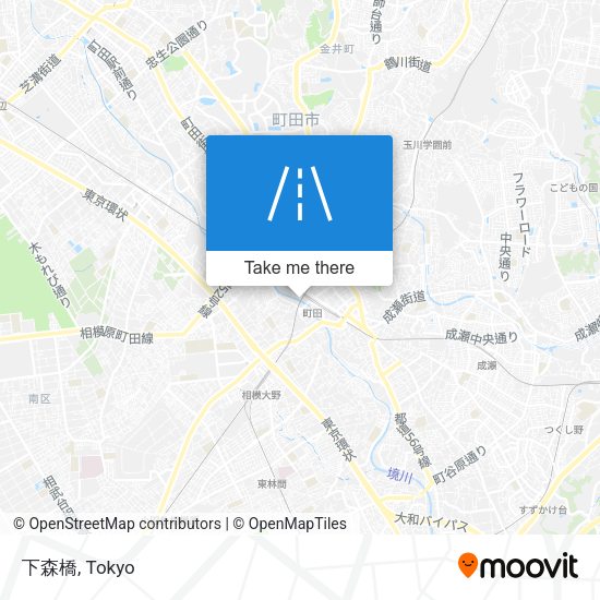 下森橋 map