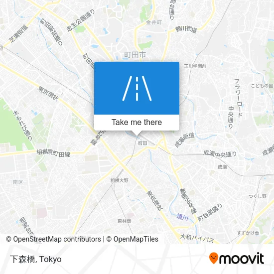 下森橋 map