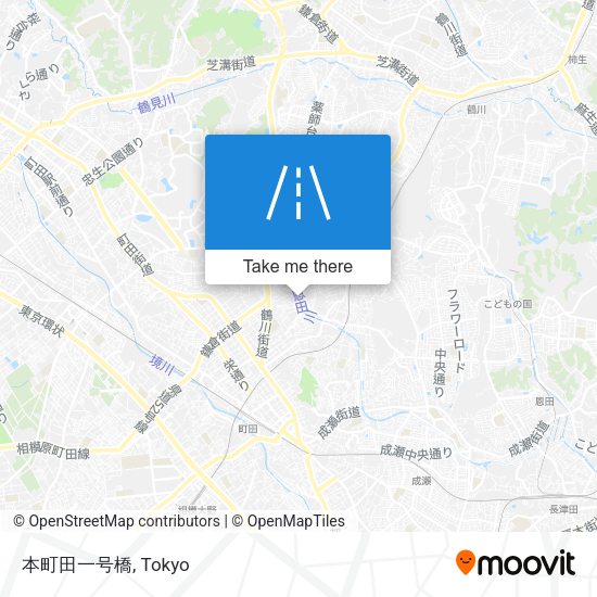 本町田一号橋 map