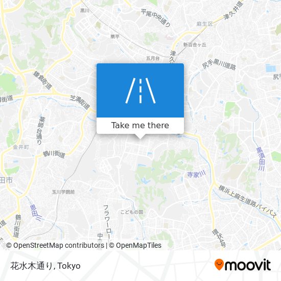 花水木通り map