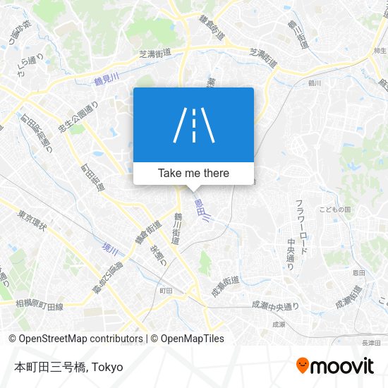 本町田三号橋 map